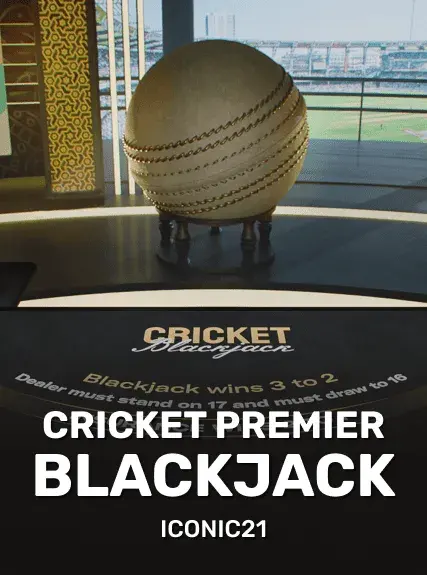 Cricket Premier Blackjack game tile